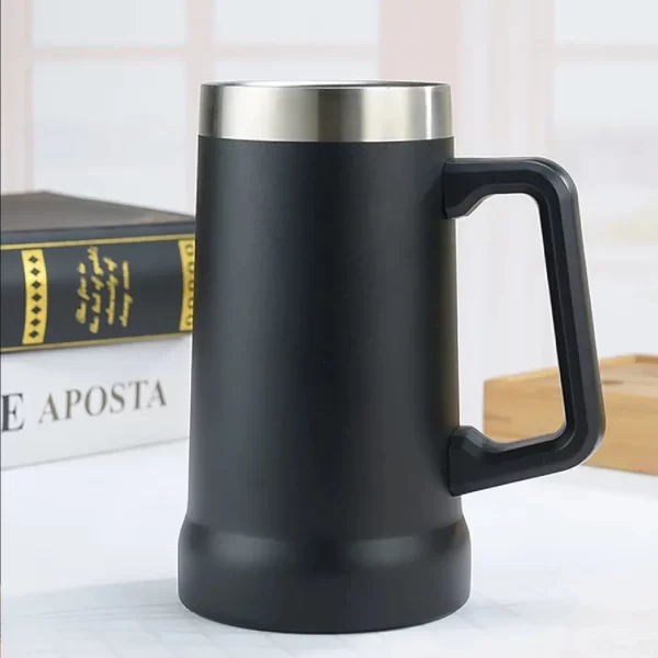 Caneca Termica Capacidade De 700ml Com AlÇa Mimo Style - Verde - Image 3