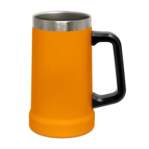 Caneca Termica Capacidade De 700ml Com AlÇa Mimo Style - Laranja