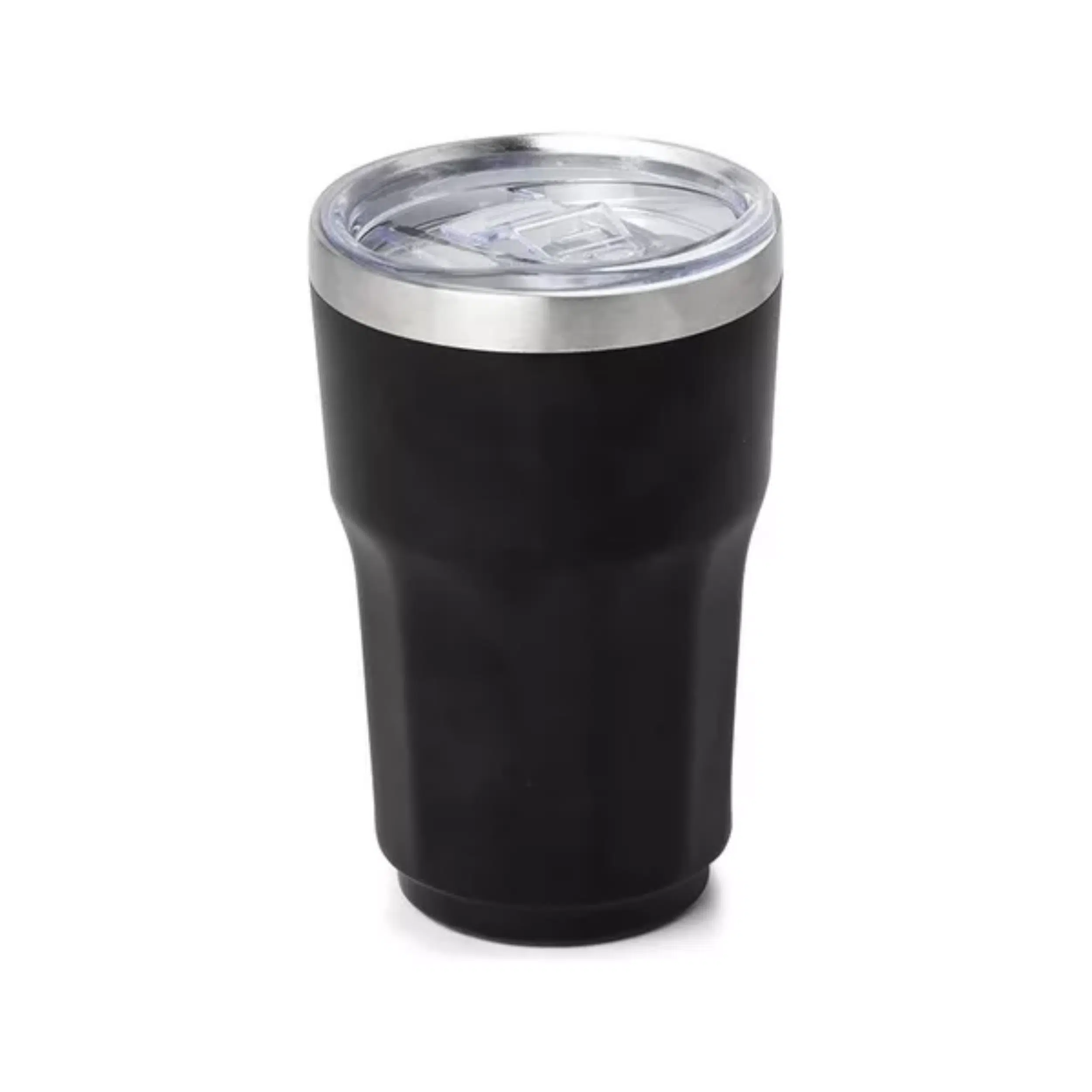 Copo Térmico 300ml Com Tampa Cerveja Suco Drink – Preto